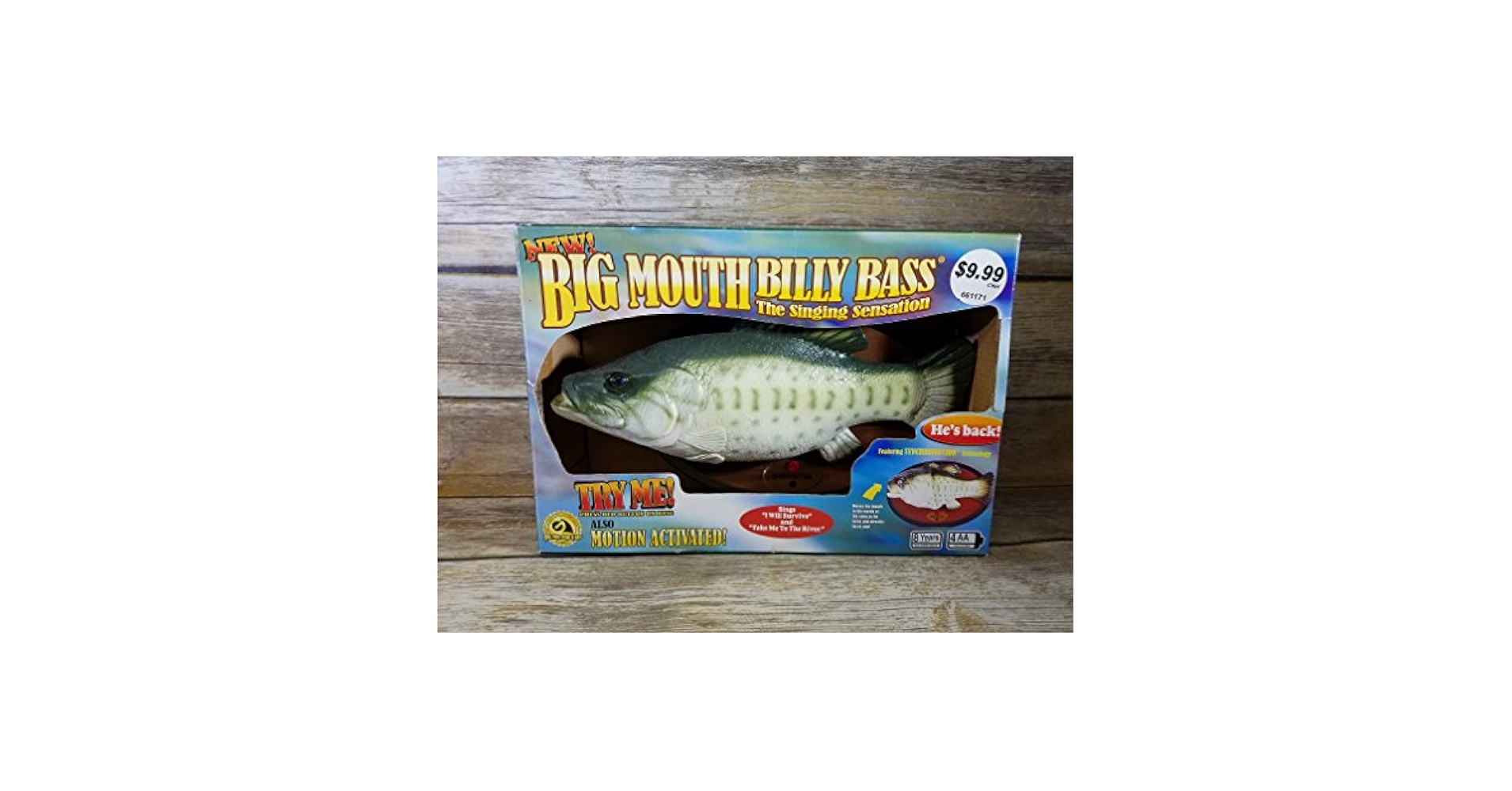 Amazon.com: Big Mouth Billy Bass the Singing Sensation Sings